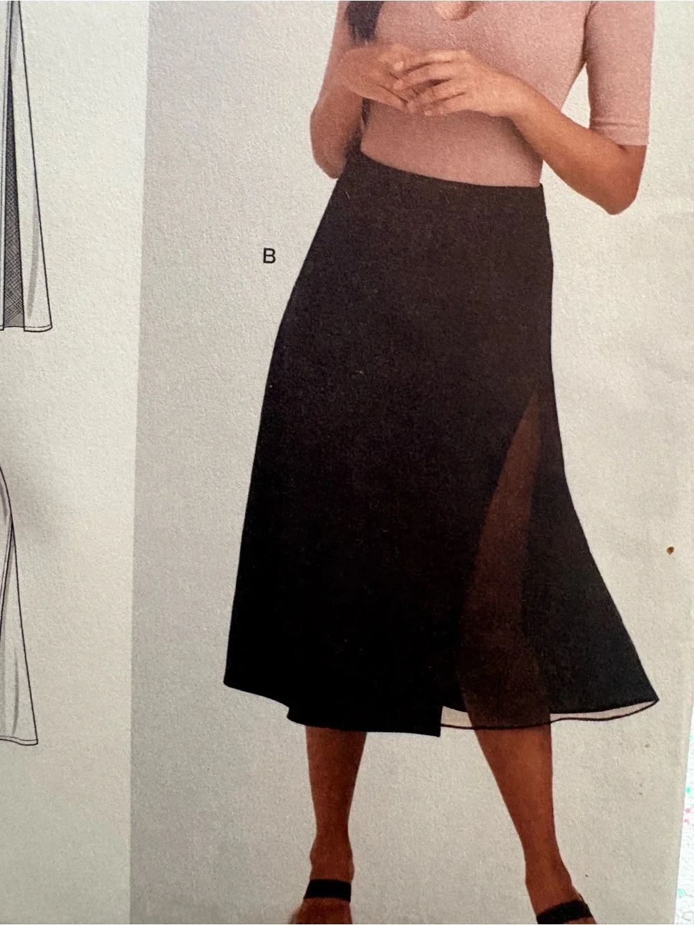 BN UNCUT SIMPLICITY 9238 H5 SKIRT SEWING PATTERNS